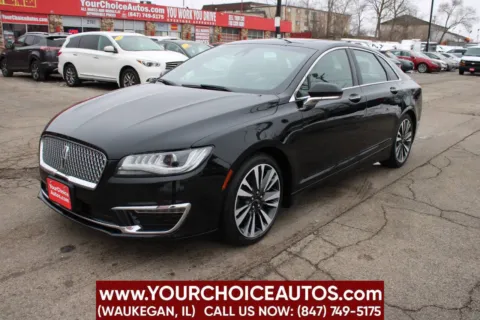 Black 2018 Lincoln MKZ Reserve for sale in Waukegan, IL