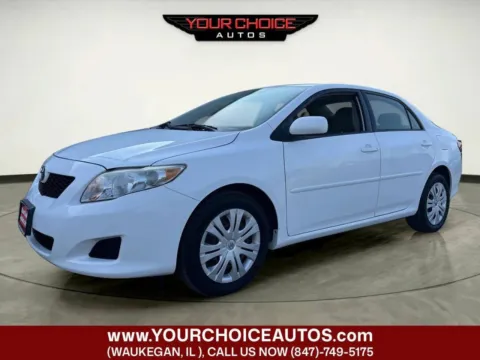 White 2009 Toyota Corolla XLE 4dr Sedan 4A for sale in Waukegan, IL