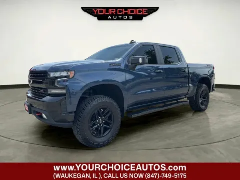 Blue 2021 Chevrolet Silverado 1500 LT Trail Boss for sale in Waukegan, IL