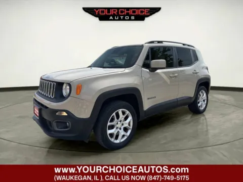 Beige 2015 Jeep Renegade Latitude for sale in Waukegan, IL