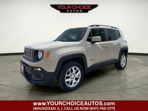 Beige 2015 Jeep Renegade Latitude for sale in Waukegan, IL