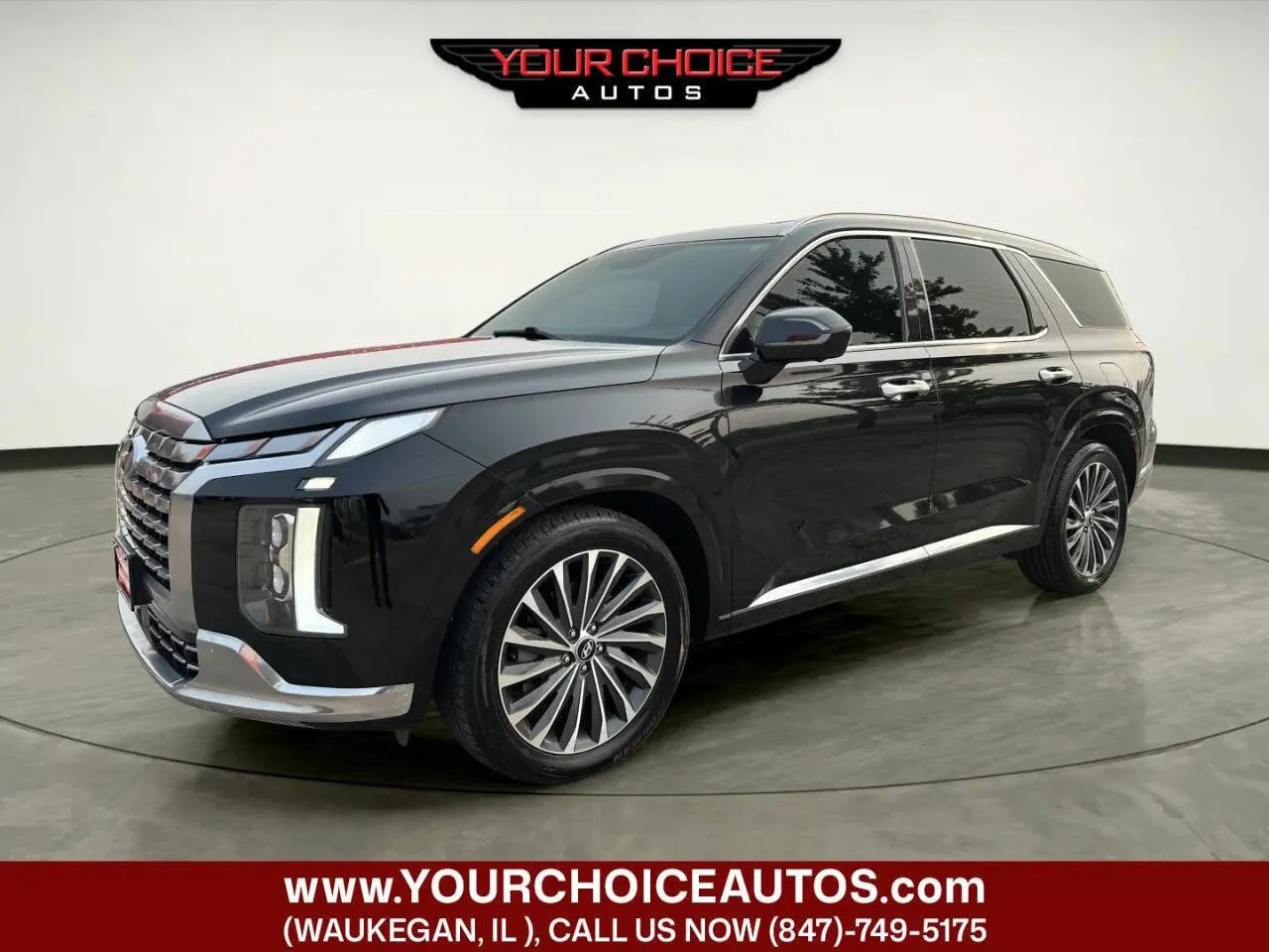 Black 2023 Hyundai Palisade Calligraphy for sale in Waukegan, IL