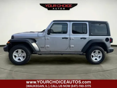 Photos of 2018 Jeep Wrangler Unlimited Sport for sale in Waukegan, IL at Your Choice Autos - Waukegan