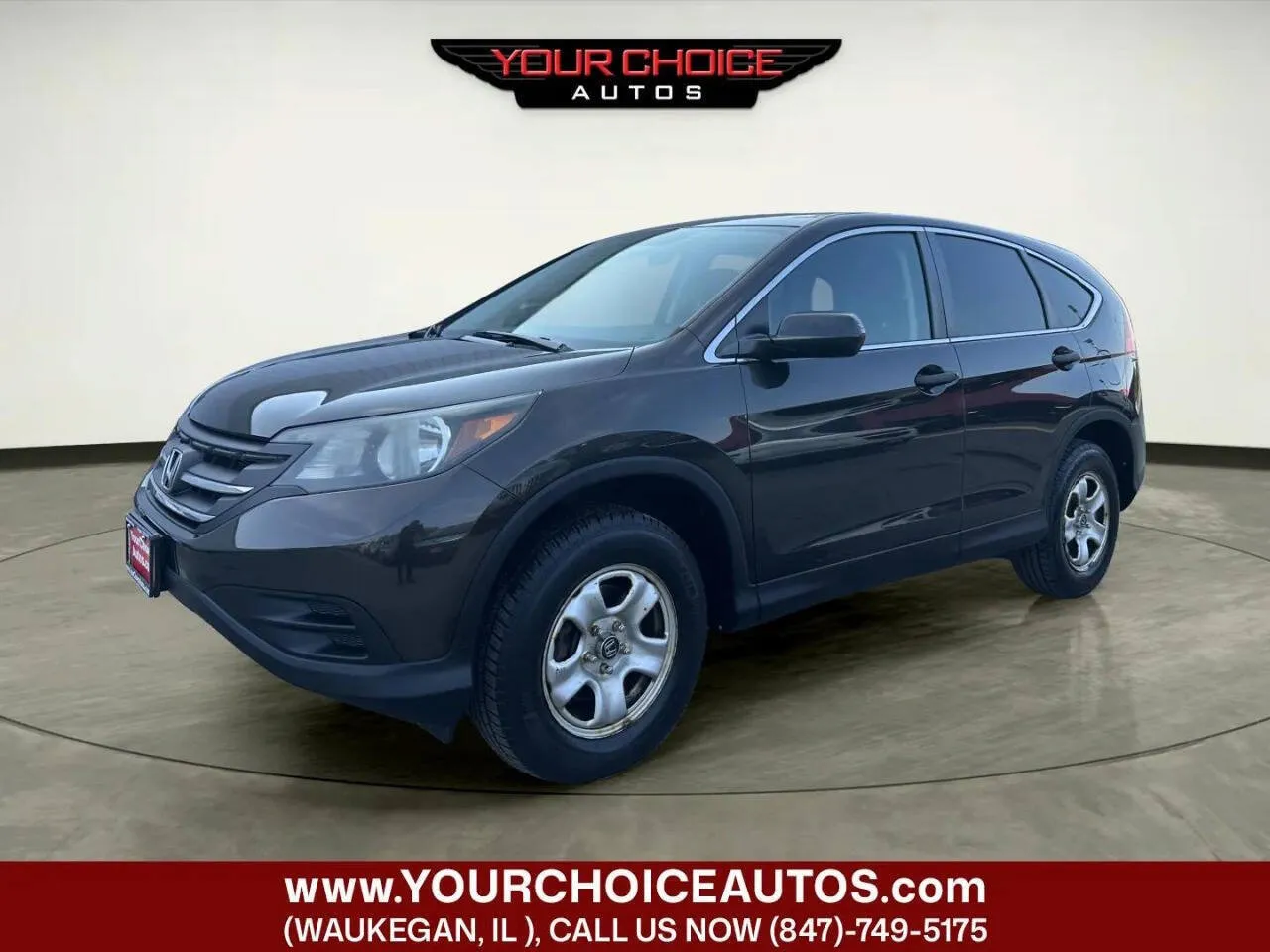 Brown 2013 Honda CR-V LX for sale in Waukegan, IL