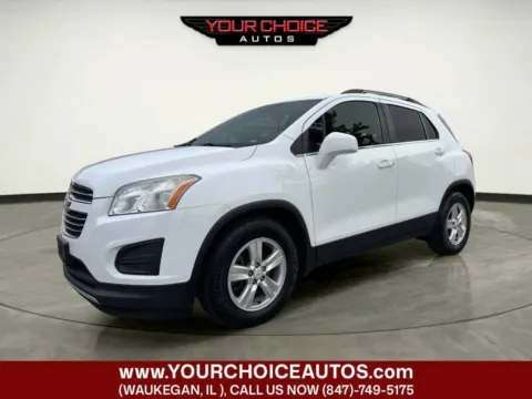 White 2015 Chevrolet Trax LT for sale in Waukegan, IL