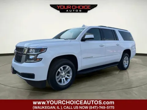 White 2019 Chevrolet Suburban LT for sale in Waukegan, IL