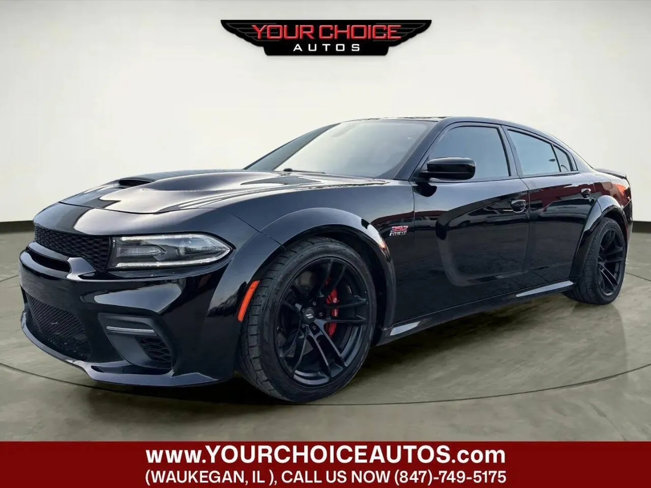 Black 2020 Dodge Charger Scat Pack for sale in Waukegan, IL