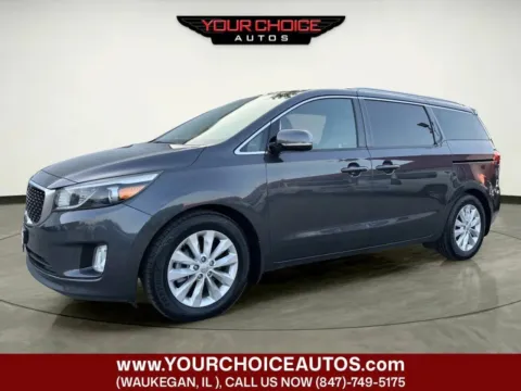 Gray 2015 Kia Sedona EX for sale in Waukegan, IL
