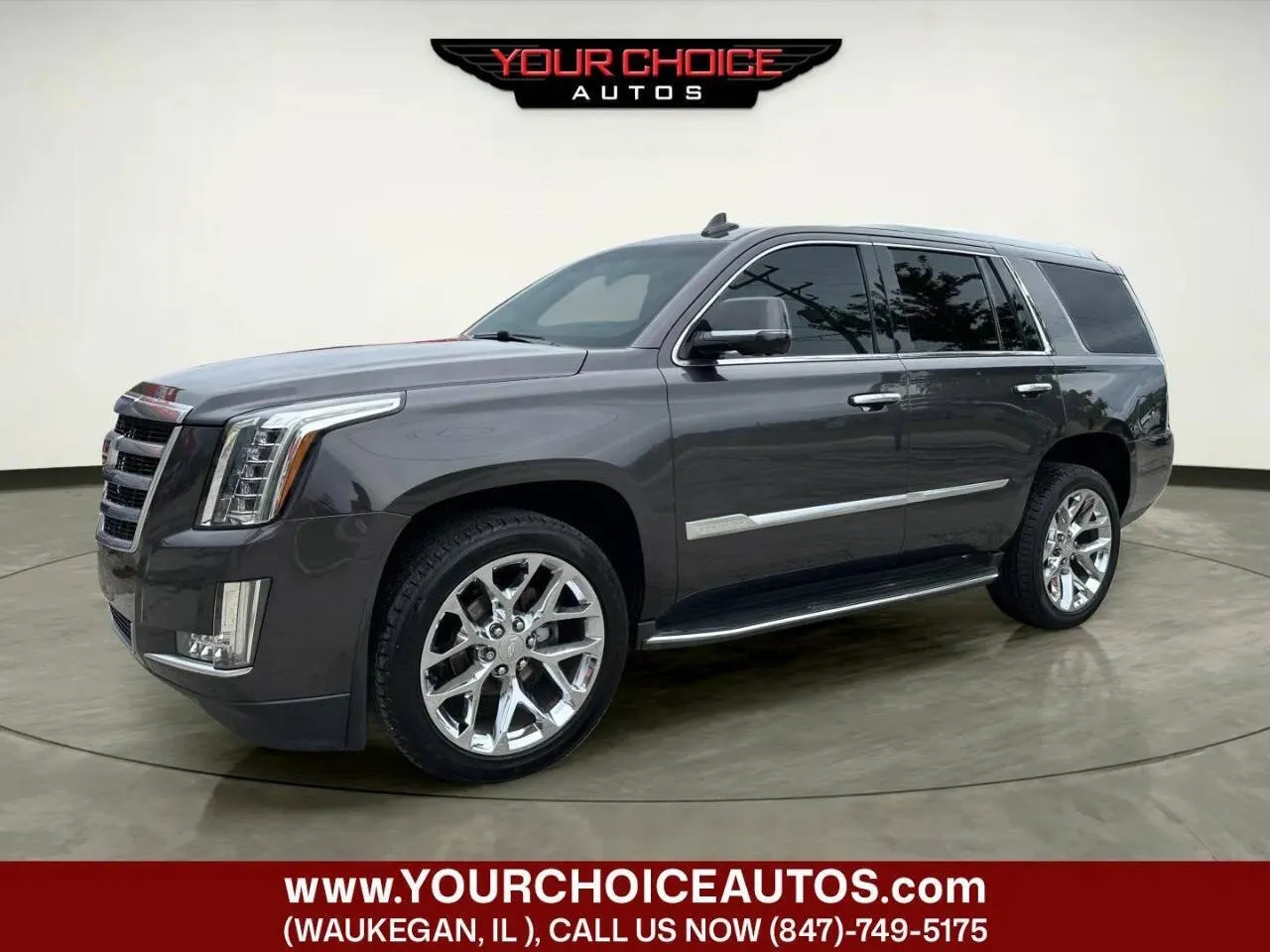 Gray 2016 Cadillac Escalade Luxury Collection for sale in Waukegan, IL