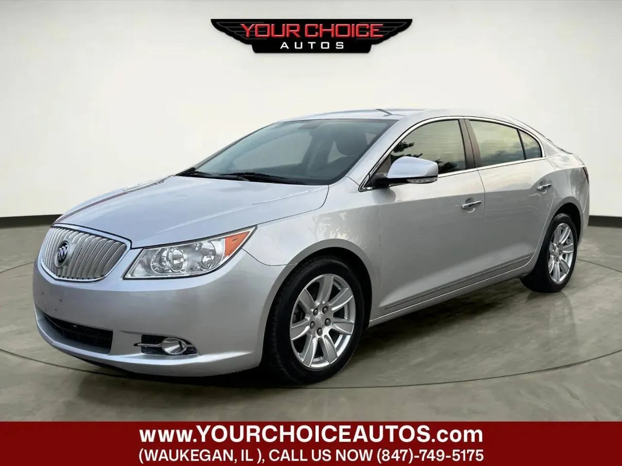 Silver 2012 Buick LaCrosse Premium 1 for sale in Waukegan, IL