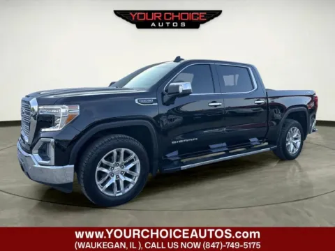 Black 2021 GMC Sierra 1500 SLT for sale in Waukegan, IL