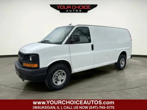 White 2014 Chevrolet Express Cargo Van 2500 3dr Cargo Van w/1WT for sale in Waukegan, IL