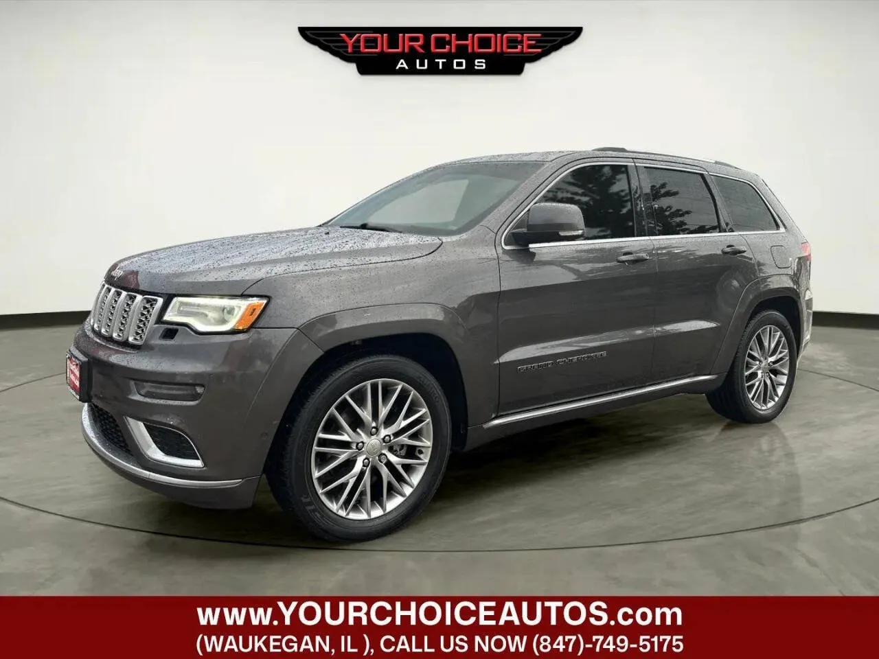 Gray 2018 Jeep Grand Cherokee Summit for sale in Waukegan, IL