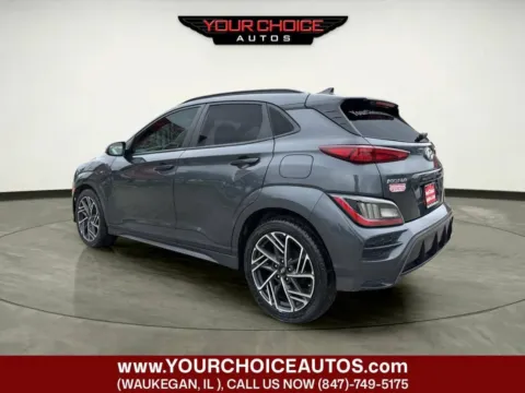 Another view of 2022 Hyundai Kona N Line for sale in Waukegan, IL at Your Choice Autos - Waukegan