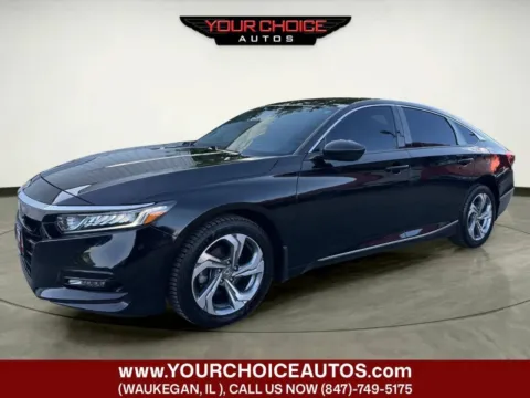 Black 2020 Honda Accord Sedan EX for sale in Waukegan, IL