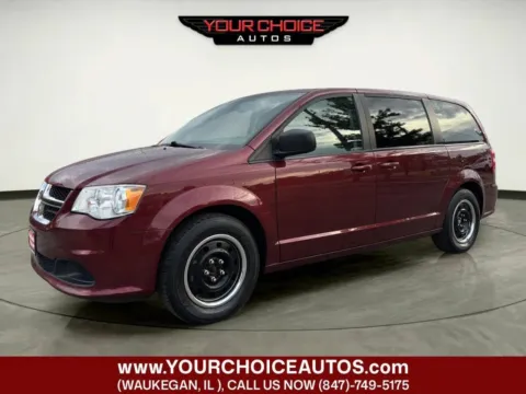 Red 2018 Dodge Grand Caravan SE for sale in Waukegan, IL
