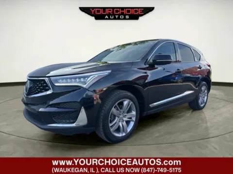 Black 2019 Acura RDX w/Advance Pkg for sale in Waukegan, IL