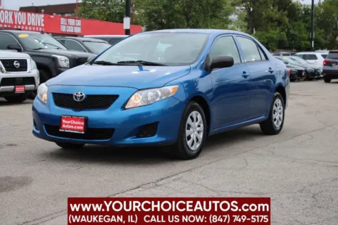 Blue 2010 Toyota Corolla Base 4dr Sedan 5M for sale in Waukegan, IL