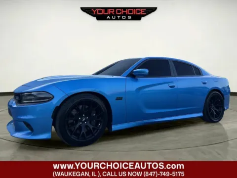 Blue 2018 Dodge Charger R/T Scat Pack for sale in Waukegan, IL