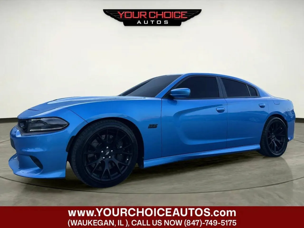 Blue 2018 Dodge Charger R/T Scat Pack for sale in Waukegan, IL