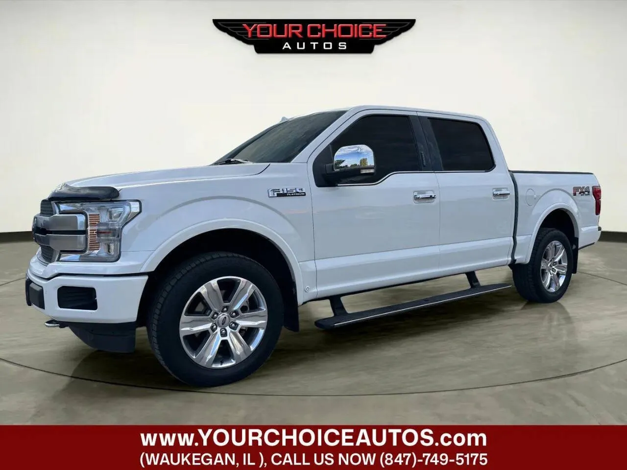 White 2020 Ford F-150 XLT 4x4 4dr SuperCrew 5.5 ft. SB for sale in Waukegan, IL