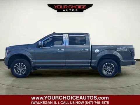 Photos of 2018 Ford F-150 Lariat 4x4 4dr SuperCrew 5.5 ft. SB for sale in Waukegan, IL at Your Choice Autos - Waukegan