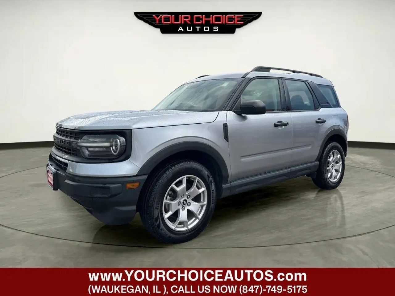 Silver 2021 Ford Bronco Sport for sale in Waukegan, IL