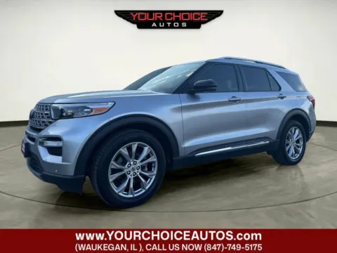 Silver 2020 Ford Explorer Limited for sale in Waukegan, IL