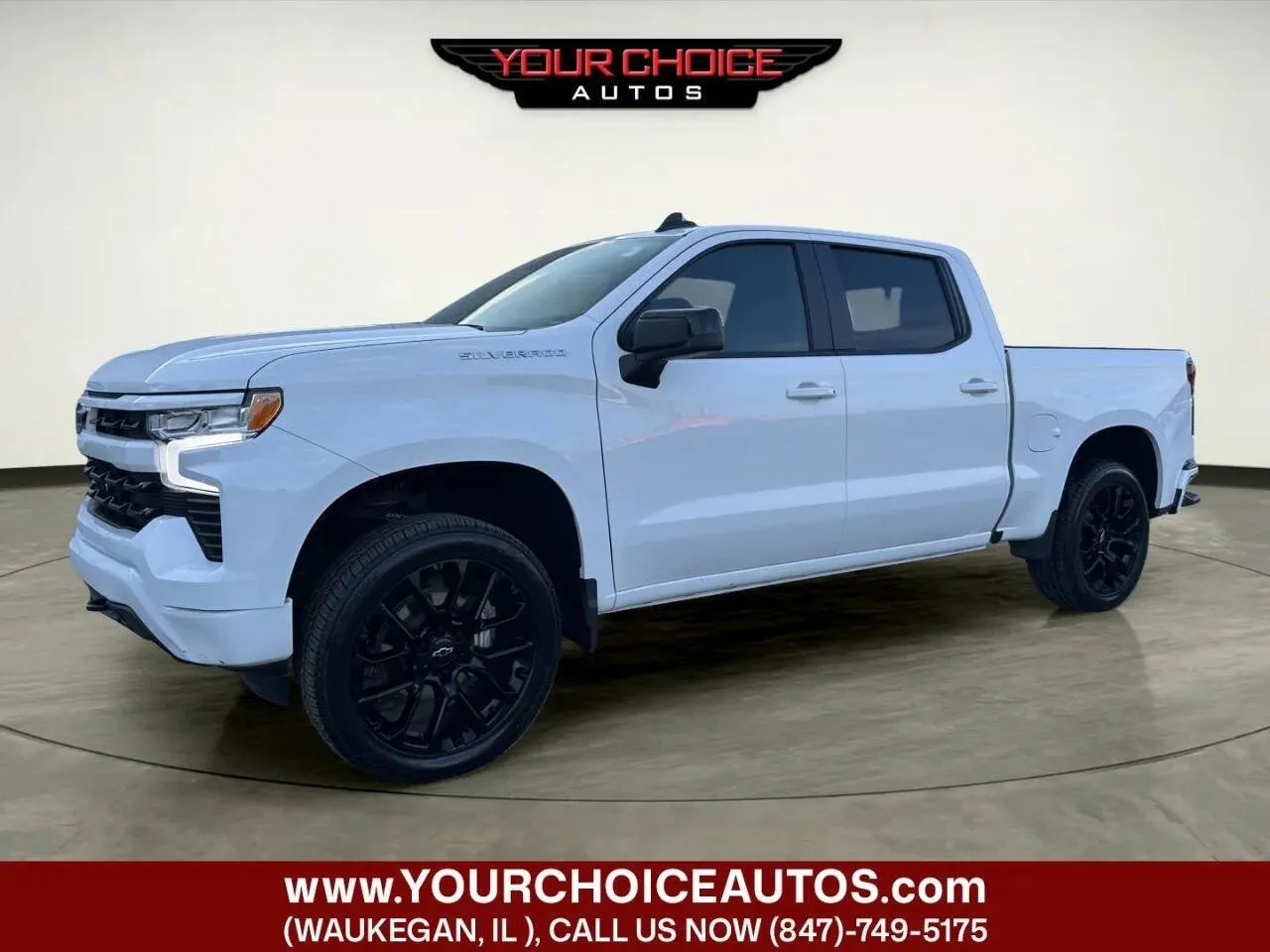 White 2026 Chevrolet Silverado 1500 RST for sale in Waukegan, IL