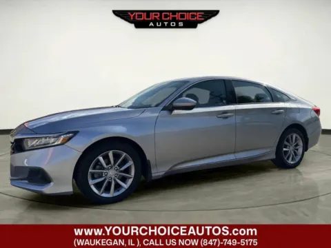 Silver 2022 Honda Accord Sedan LX for sale in Waukegan, IL