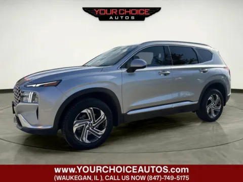 Silver 2022 Hyundai Santa Fe SEL for sale in Waukegan, IL