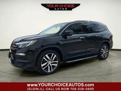 Black 2017 Honda Pilot Touring for sale in Waukegan, IL