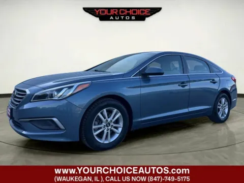 Blue 2016 Hyundai Sonata 2.4L SE for sale in Waukegan, IL