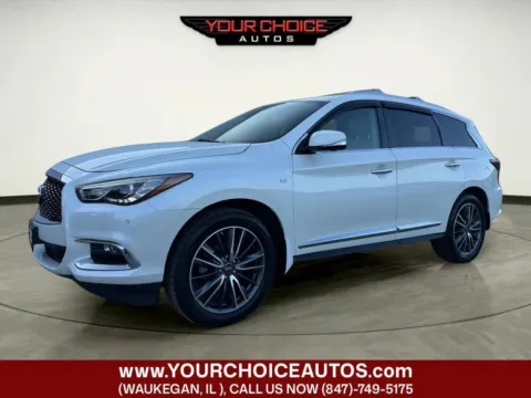 White 2017 INFINITI QX60 Base AWD 4dr SUV for sale in Waukegan, IL