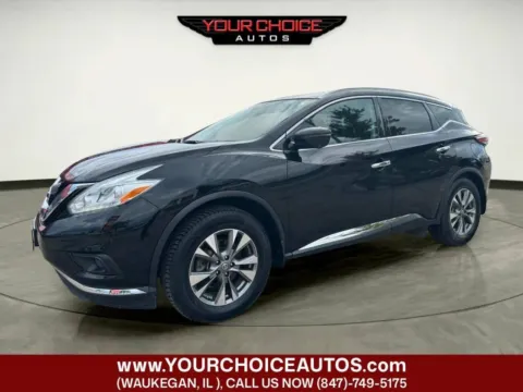 Black 2016 Nissan Murano SL for sale in Waukegan, IL