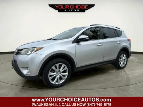 Silver 2013 Toyota RAV4 Limited for sale in Waukegan, IL