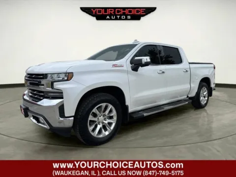 White 2020 Chevrolet Silverado 1500 LTZ for sale in Waukegan, IL