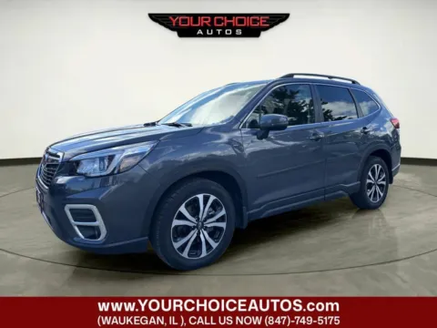 Gray 2020 Subaru Forester Limited for sale in Waukegan, IL