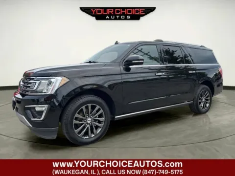 Black 2021 Ford Expedition Max Limited for sale in Waukegan, IL