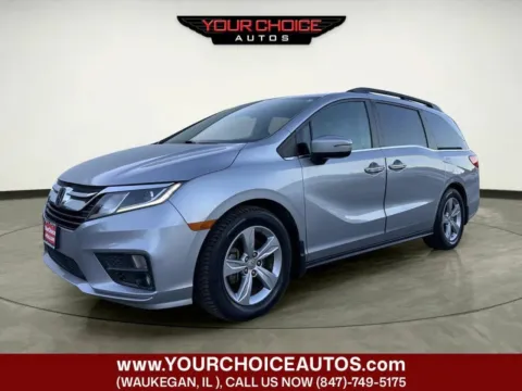 Silver 2018 Honda Odyssey EX-L for sale in Waukegan, IL