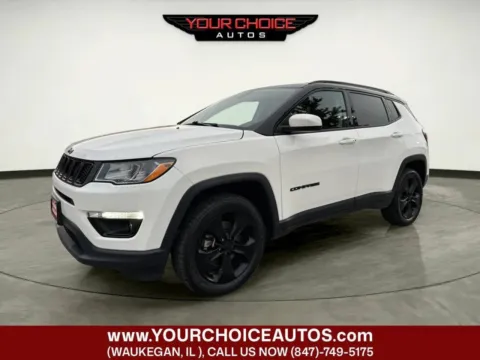 White 2020 Jeep Compass Altitude for sale in Waukegan, IL