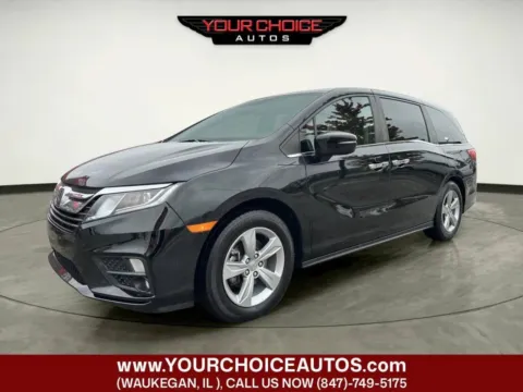 Black 2018 Honda Odyssey EX-L for sale in Waukegan, IL