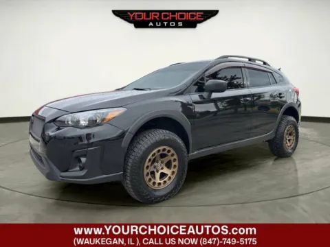 Black 2018 Subaru Crosstrek 2.0i Base AWD 4dr Crossover CVT for sale in Waukegan, IL