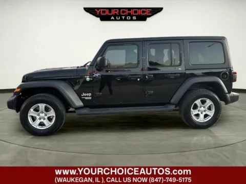 Photos of 2019 Jeep Wrangler Unlimited Sport S for sale in Waukegan, IL at Your Choice Autos - Waukegan
