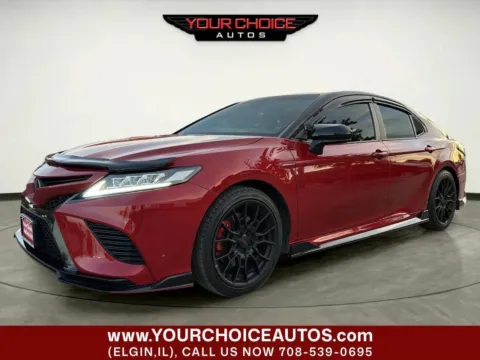 Red 2020 Toyota Camry TRD 4dr Sedan for sale in Waukegan, IL