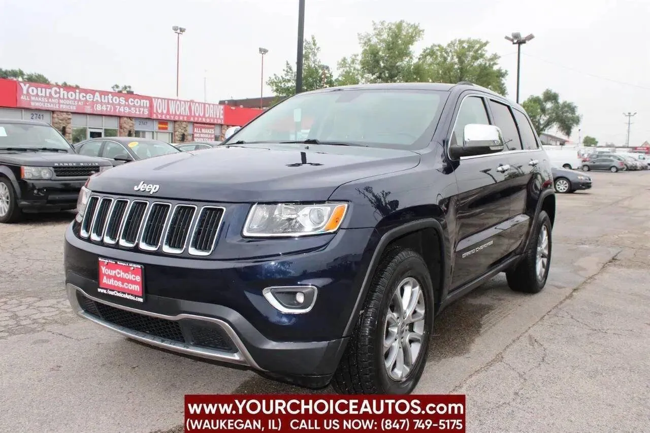 Blue 2014 Jeep Grand Cherokee Limited for sale in Waukegan, IL