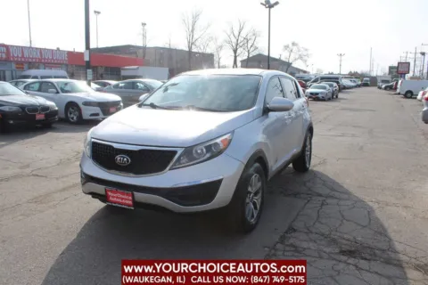 Silver 2014 Kia Sportage LX for sale in Waukegan, IL