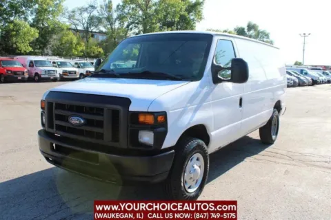 White 2013 Ford Econoline Cargo Van E 350 SD 3dr Cargo Van for sale in Waukegan, IL