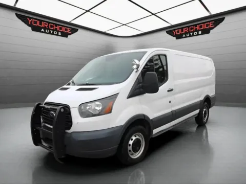 White 2016 Ford Transit Cargo Van 250 3dr SWB Low Roof Cargo Van w/60/40 Passenger Side Doors for sale in Waukegan, IL
