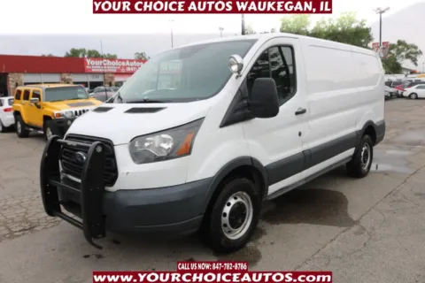 White 2016 Ford Transit Cargo Van 250 3dr SWB Low Roof Cargo Van w/60/40 Passenger Side Doors for sale in Waukegan, IL